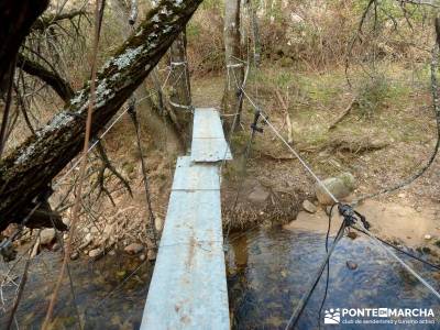 Fortines y Trincheras: Río Cofio; agencia de viajes rascafria camino del rey amigos